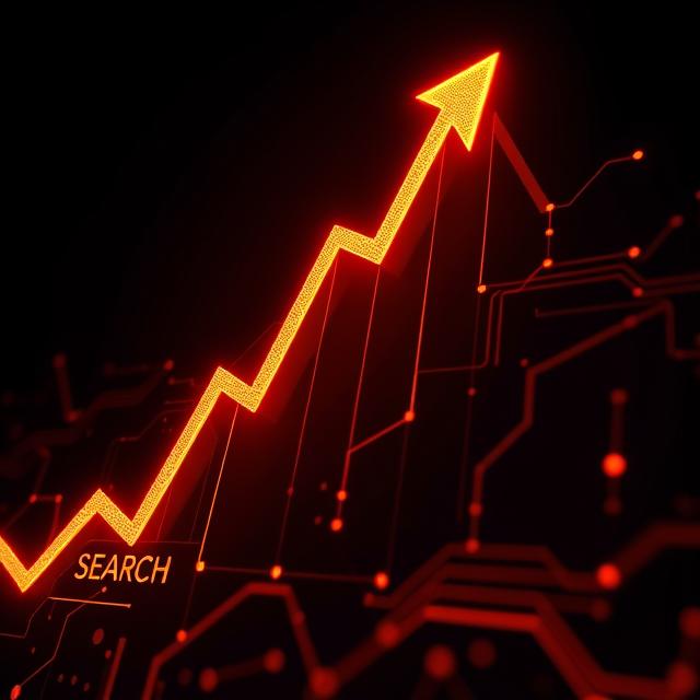 Futuristic digital marketing command center with glowing analytics, ad campaigns, and social media feeds orbiting a central hub on a dark background.